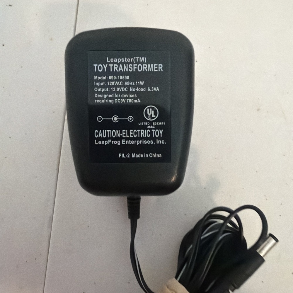 Genuine - Leapster TOY TRANSFORMER 690-10590 LeapFrog AC Power Wall Charger